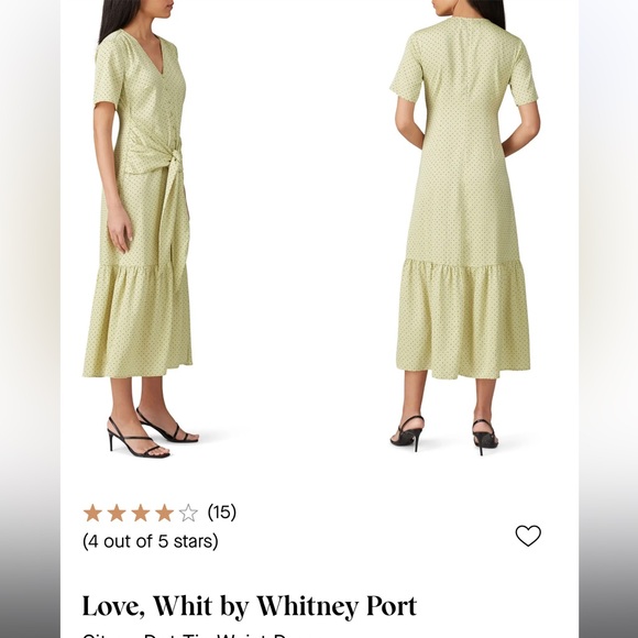 Polka Dot Satin Dress - Picture 2 of 8